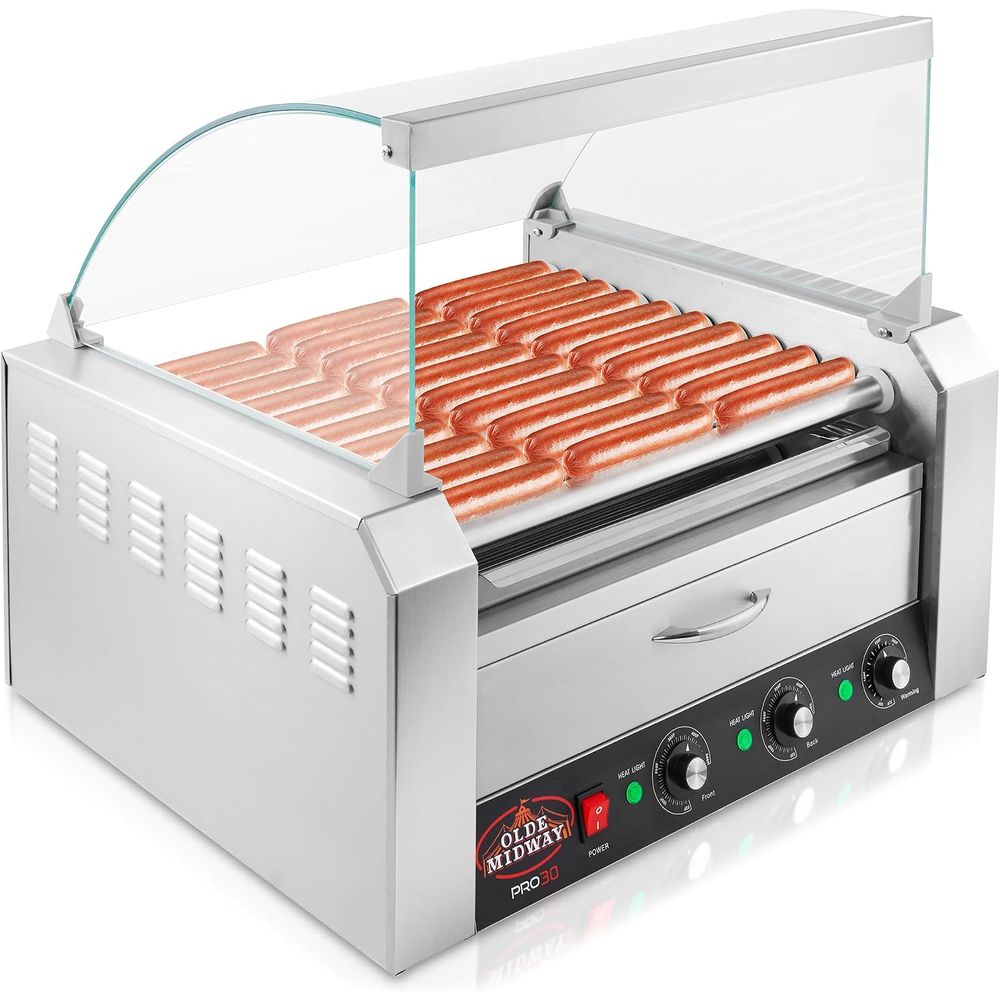 Hot Dog Roller Grill - Grille à hot-dogs électrique Olde Way