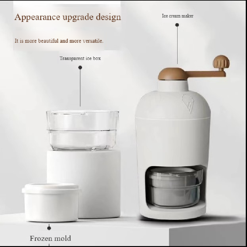 Slushy Machine - Broyeur à glace manuel, petite Machine