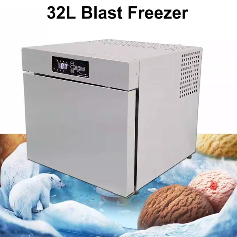 Commercial Chest Freezer - Congélateur rapide pour fruits de mer,