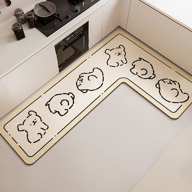 Commercial Kitchen Vinyl Flooring - Tapis de sol de cuisine en