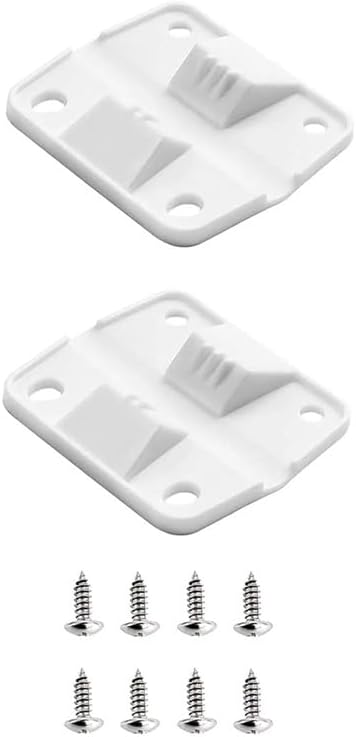 Commercial Chest Freezer - Charnières de remplacement en plastique blanc