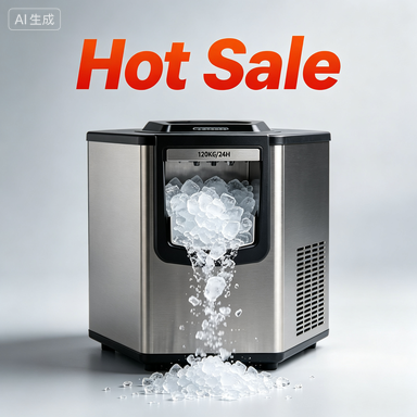 Commercial Kitchen Ice Machine - Nouvelle machine à glaçons compacte innovante