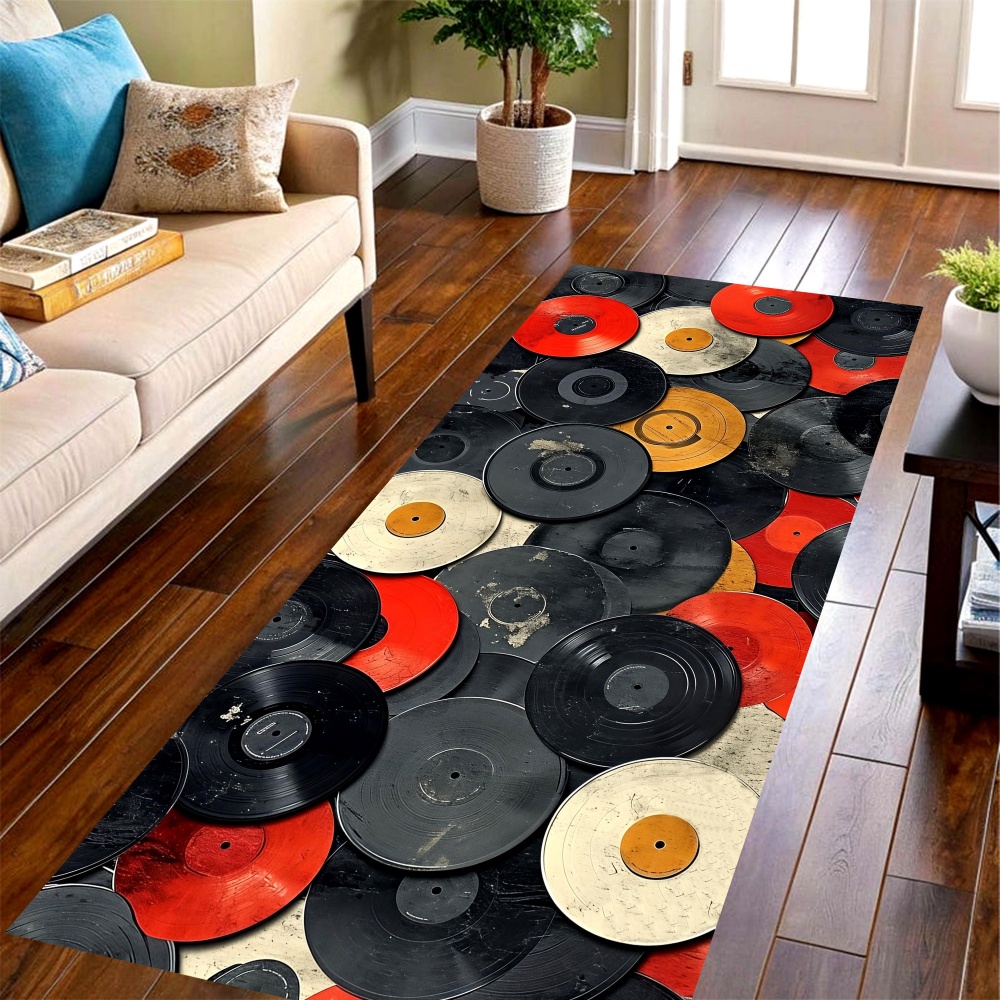 Commercial Kitchen Vinyl Flooring - Tapis long vintage en vinyle, tapis