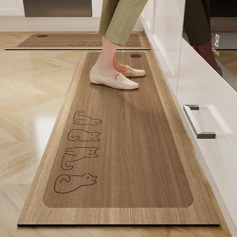 Commercial Kitchen Vinyl Flooring - Tapis De sol De cuisine imperméable