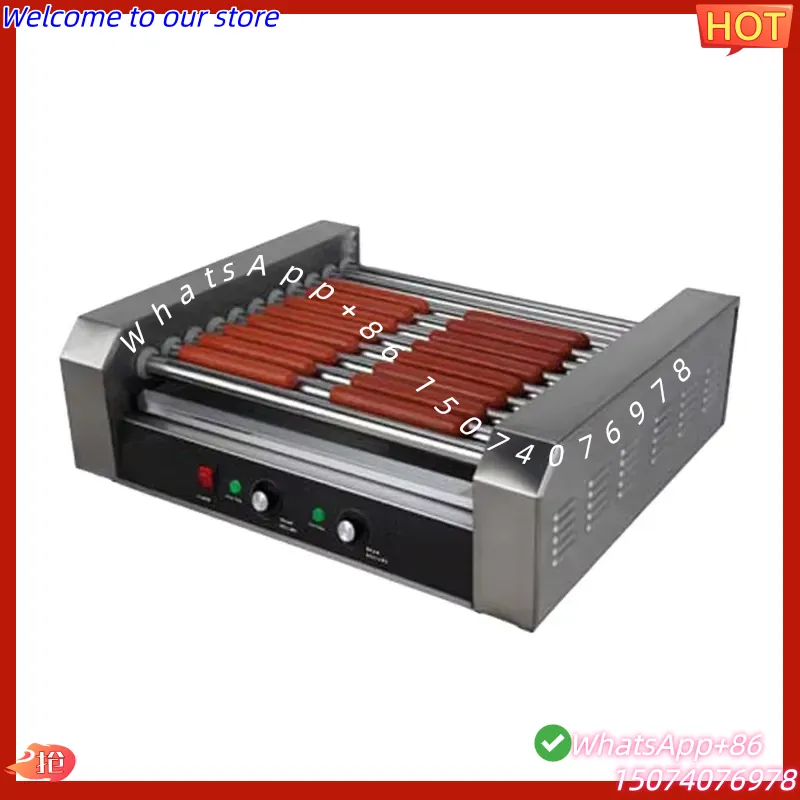 Hot Dog Roller Grill - Grill à hot-dogs électrique commercial 2026