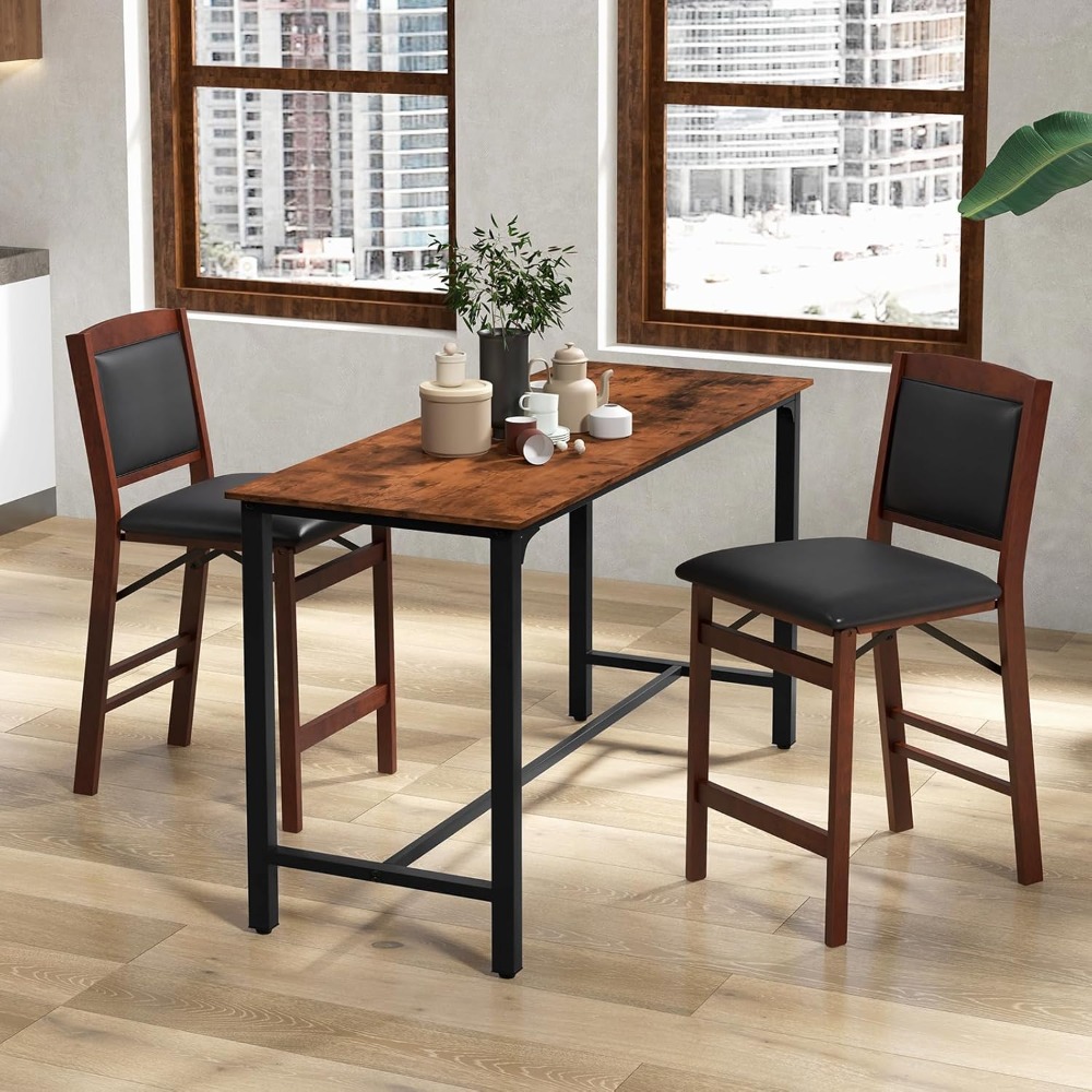 Commercial Kitchen Island - Ensemble de 2 chaises à hauteur