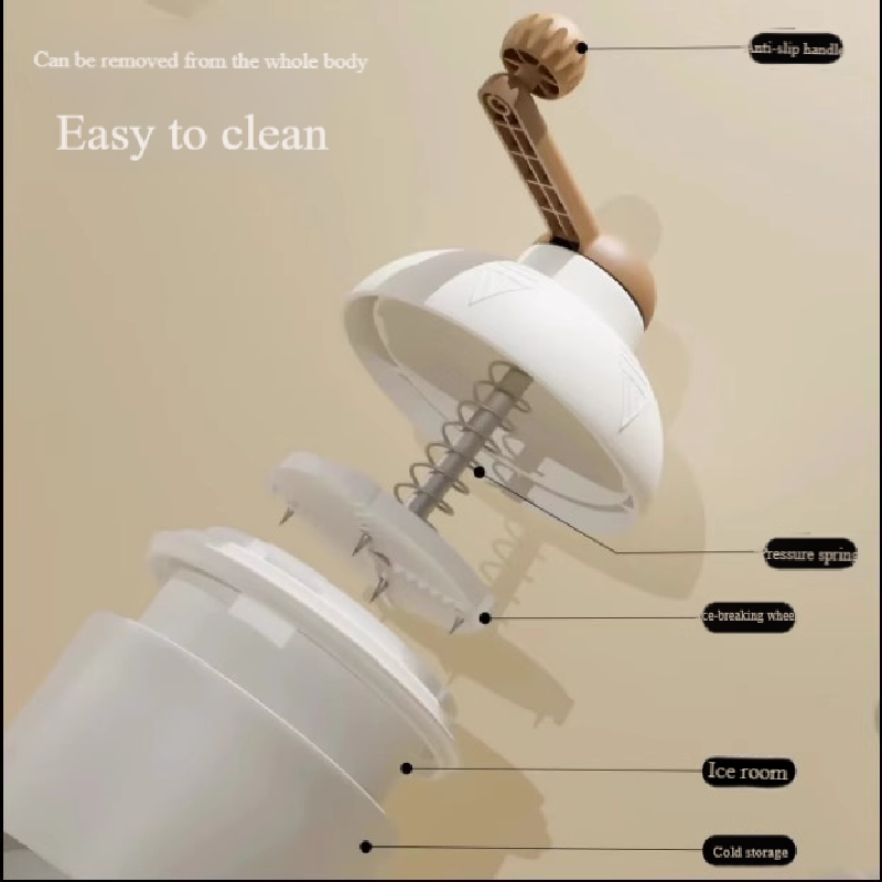 Broyeur à glace manuel, petite - Slushy Machine avis et prix