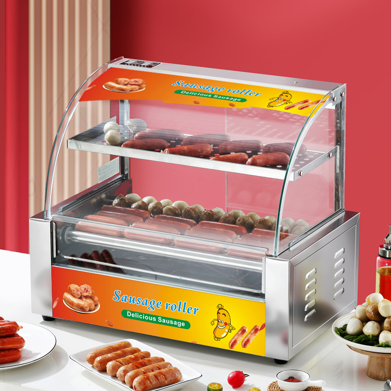 Grill électrique de cuisine à  - Hot Dog Roller Grill avis et prix