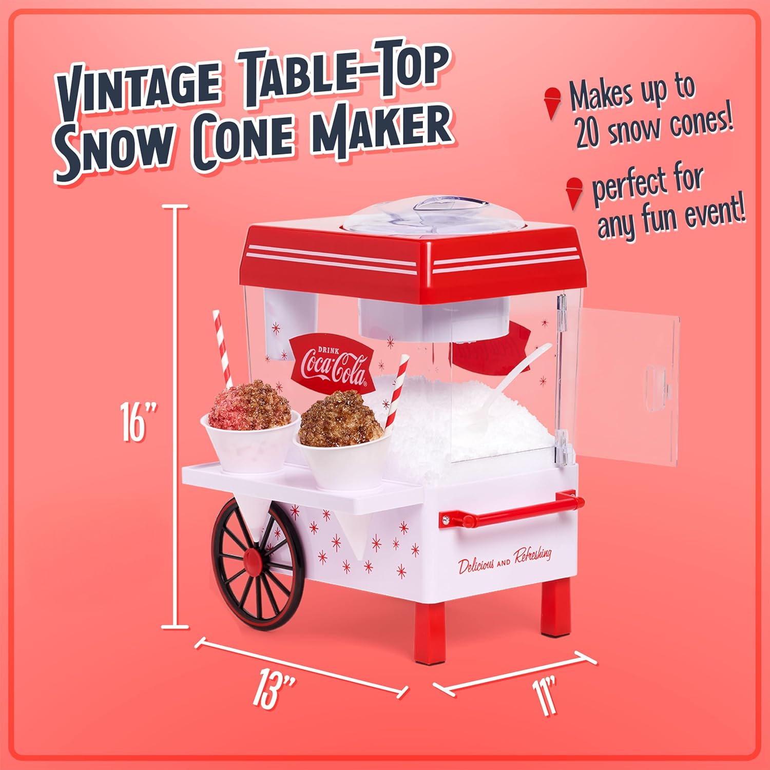 Machine à glace pilée Coca-Col - Slushy Machine avis et prix