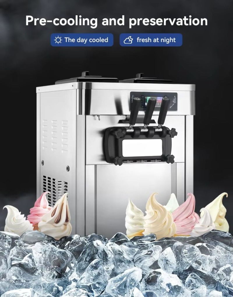 Machine à crème glacée automat - Commercial Ice Maker avis et prix