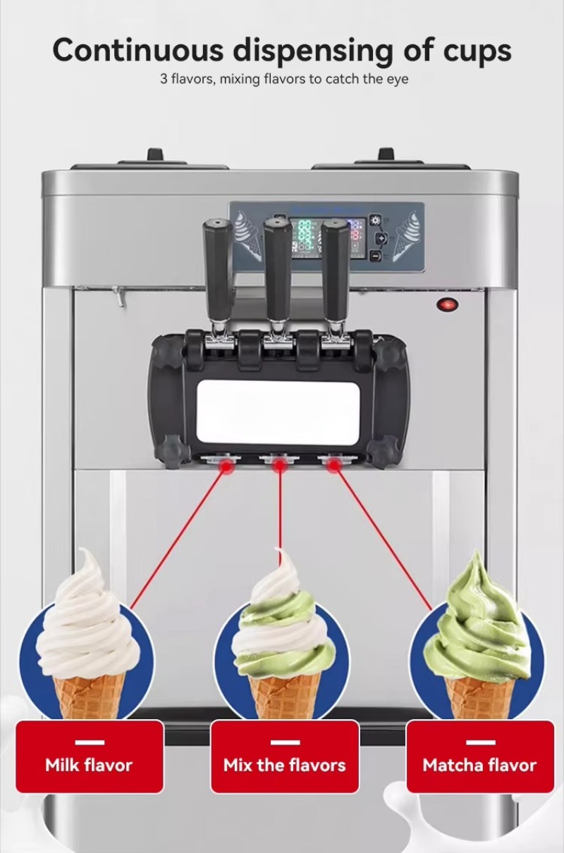 Machine à crème glacée automat - Commercial Ice Maker avis et prix