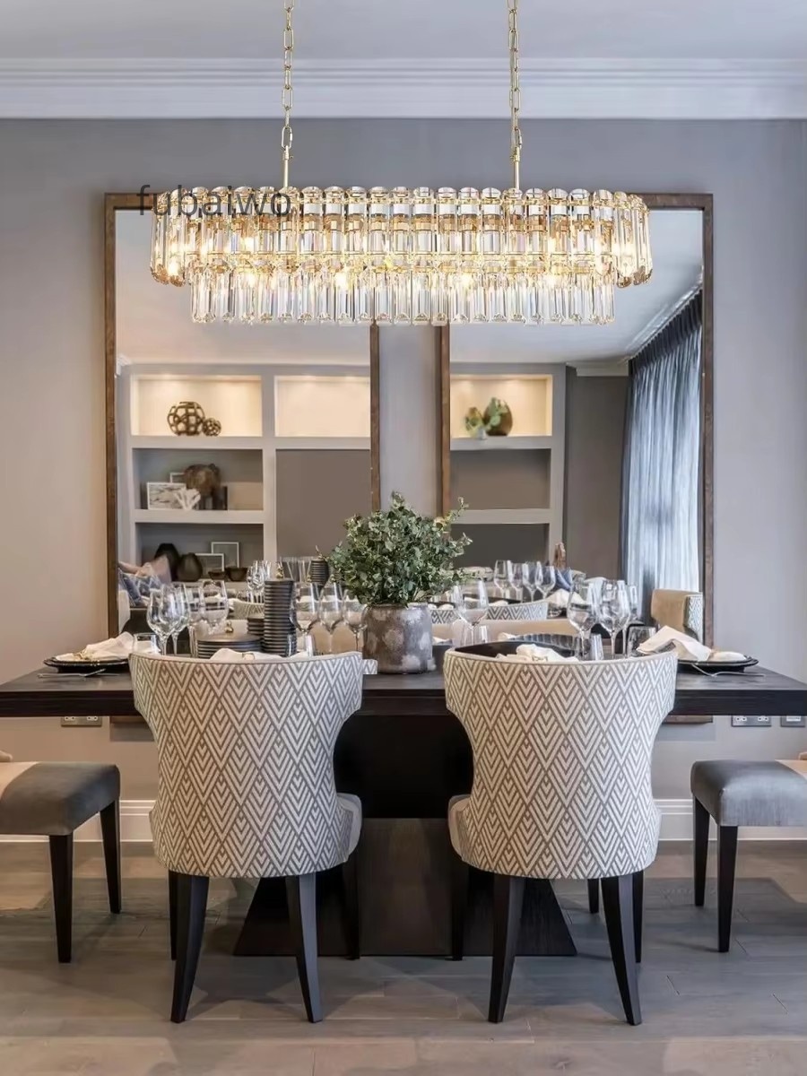 Lustres en cristal doré, lampe - Commercial Kitchen Island avis et prix