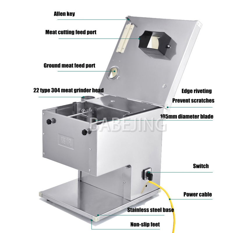 Hachoir à viande électrique en - Commercial Kitchen Grinder avis et prix