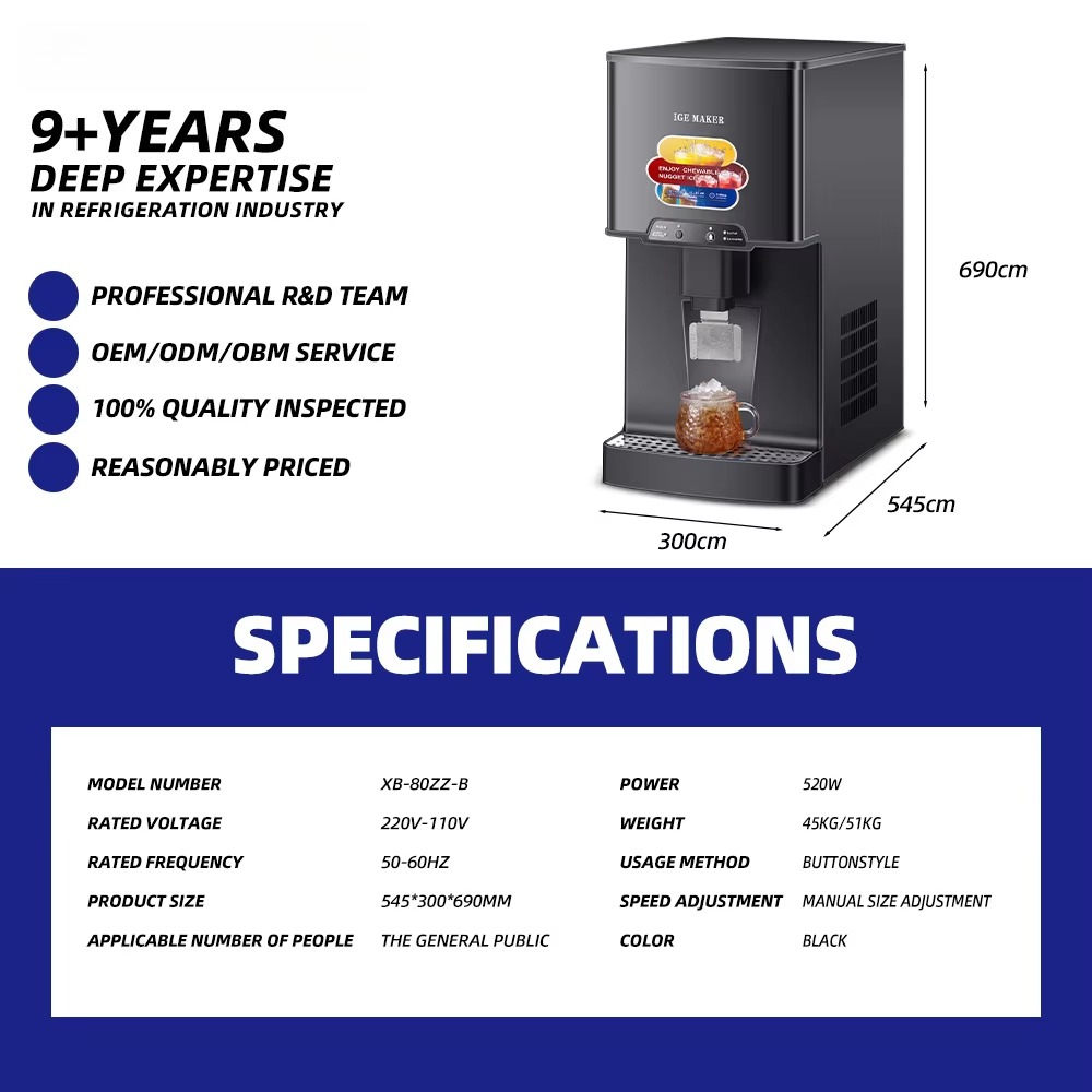 Nouvelle machine à glaçons com - Commercial Kitchen Ice Machine avis et prix