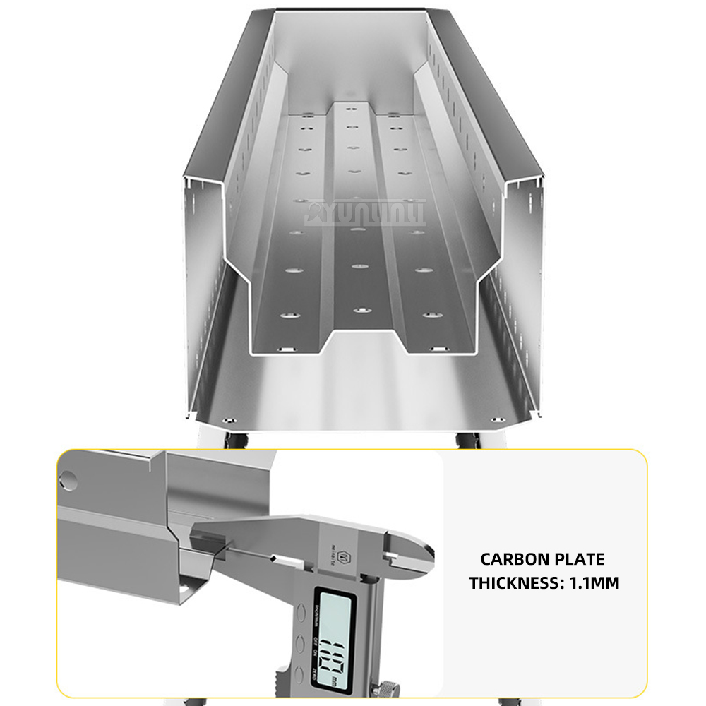 Barbecue en acier inoxydable é - Hot Dog Roller Grill avis et prix