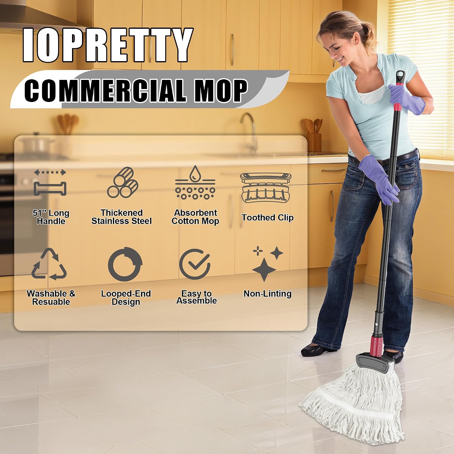 Serpillère commerciale pour le - Commercial Kitchen Vinyl Flooring avis et prix
