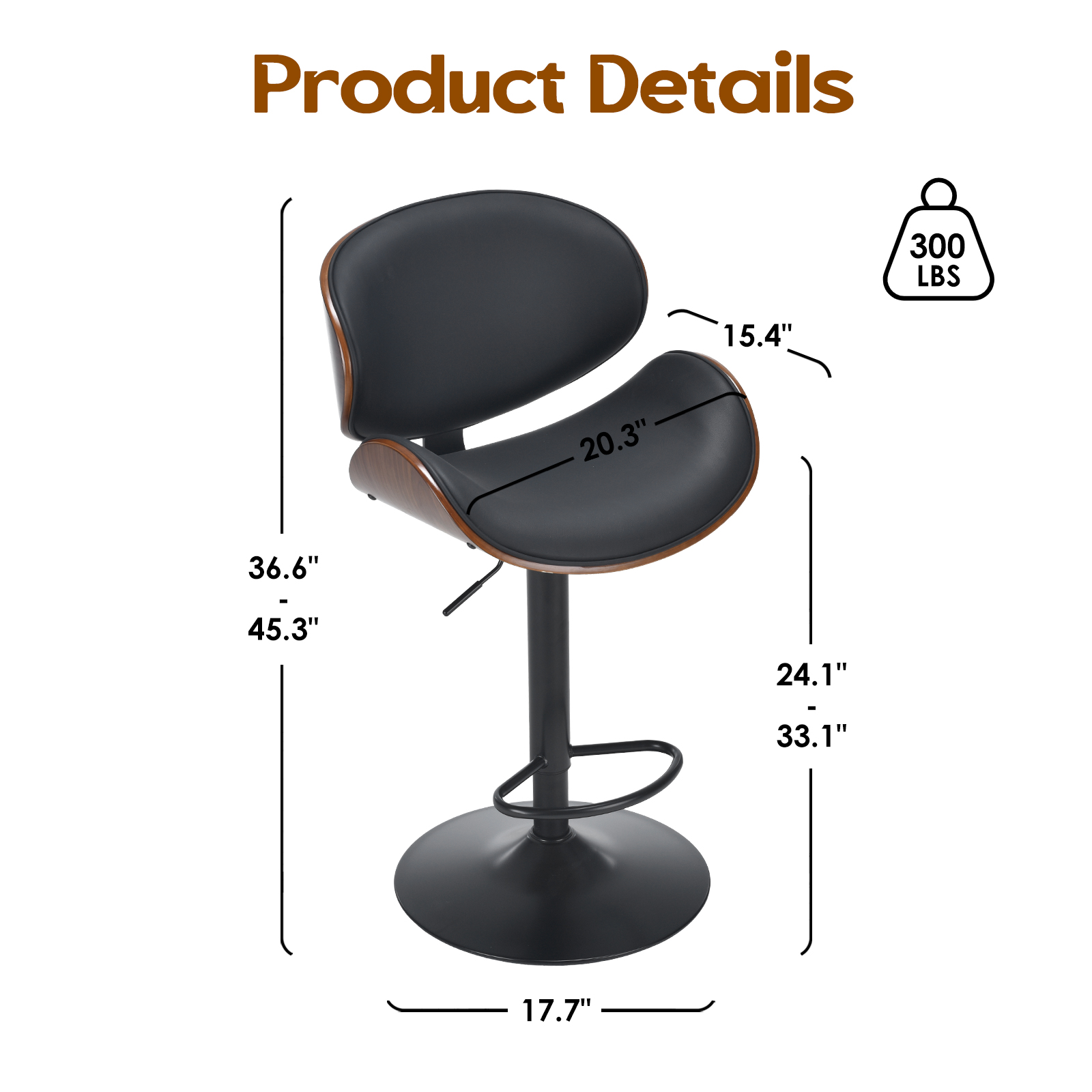 Farini Lot de 2 tabourets de b - Commercial Kitchen Island avis et prix