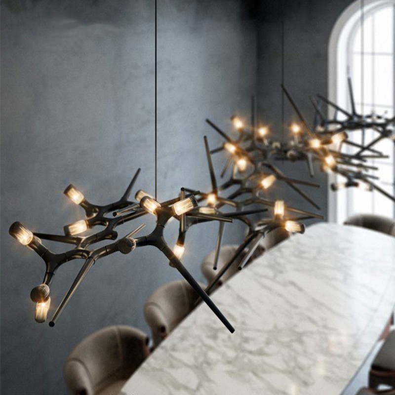 Lustre artistique moderne en f - Commercial Kitchen Island avis et prix