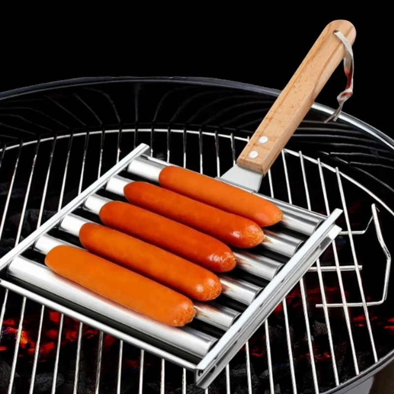 Rouleau à hot-dogs avec manche - Hot Dog Roller Grill avis et prix