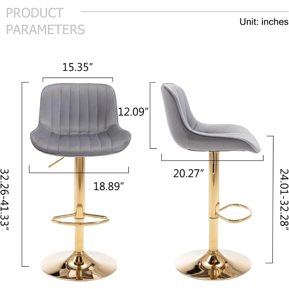 Ensemble de 2 tabourets de Bar - Commercial Kitchen Island avis et prix
