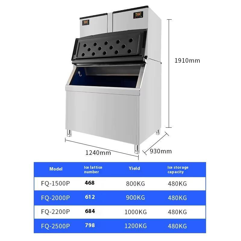 Machine commerciale fendue ent - Commercial Ice Maker avis et prix