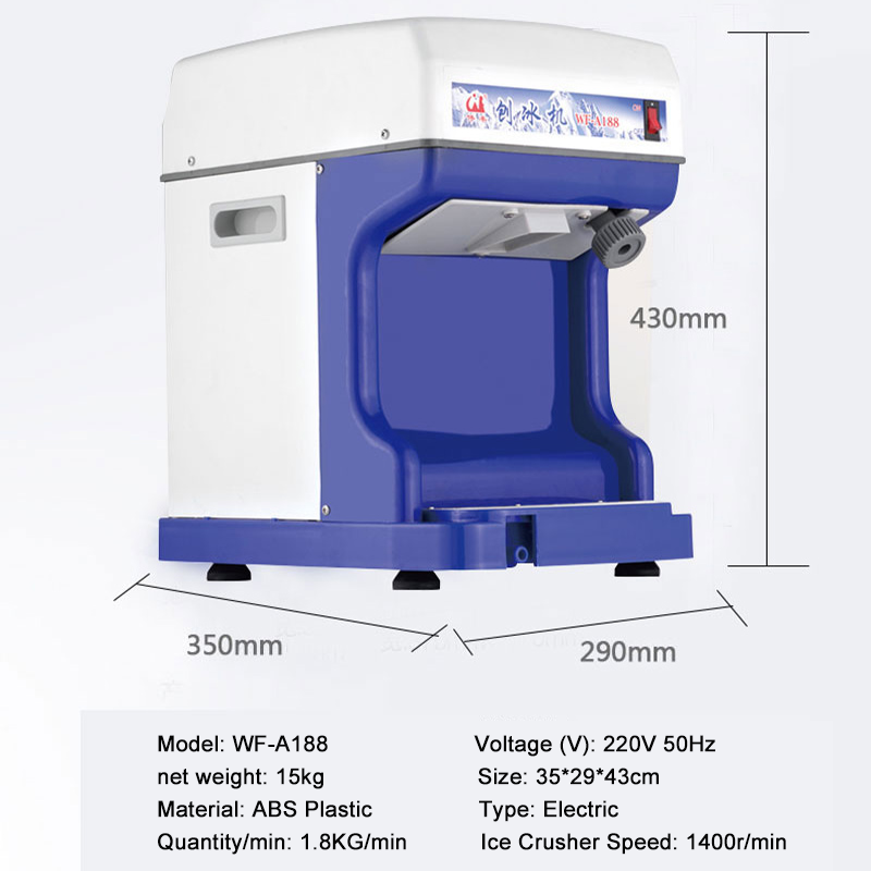 Machine à glace pilée électriq - Commercial Kitchen Ice Machine avis et prix